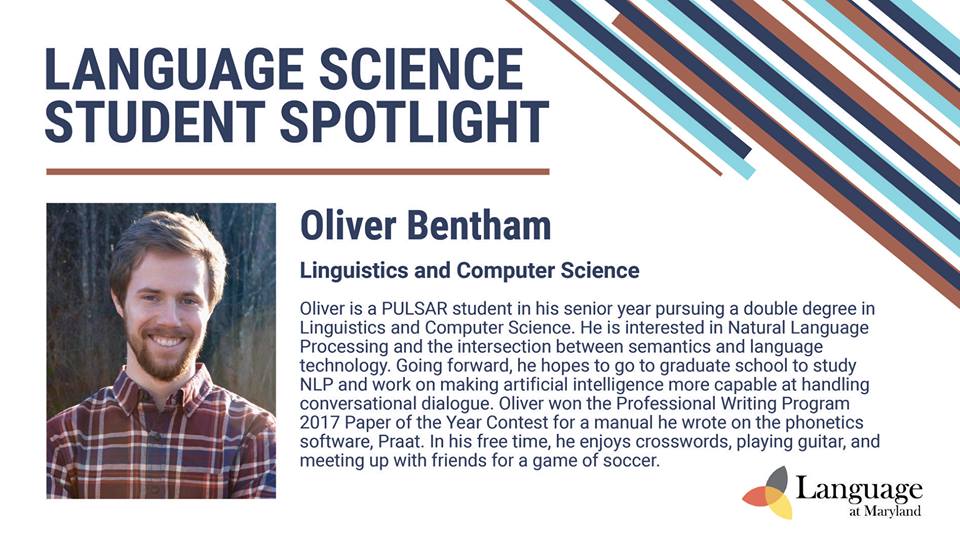 Student Spotlight: Oliver Bentham