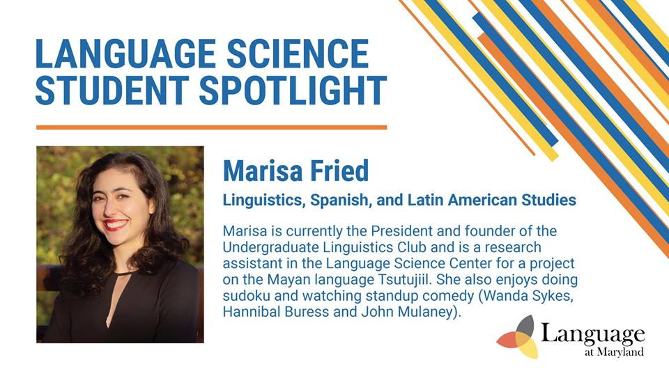 Student Spotlight: Marisa Fried