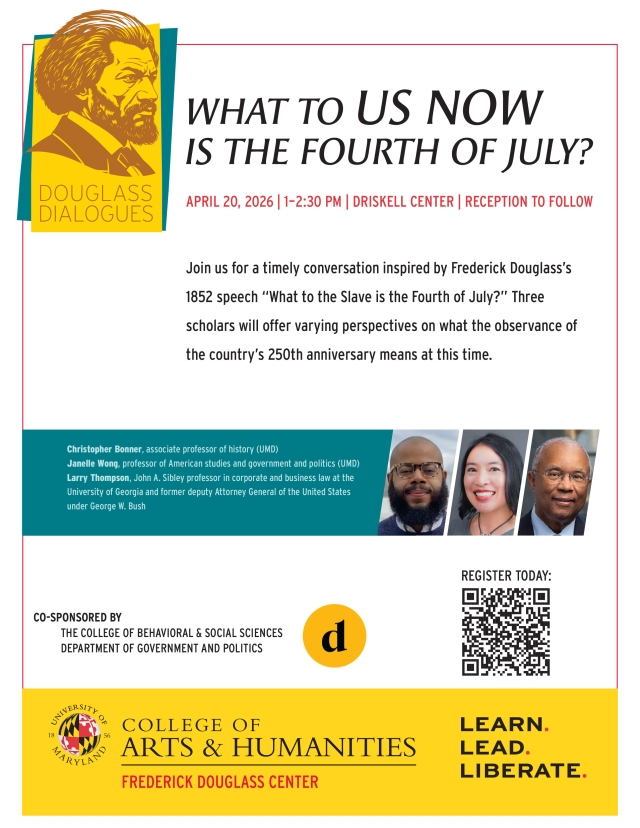 Douglass Dialogues Flyer