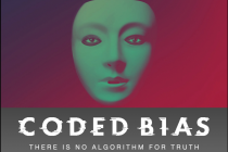 Movie image and title: "Coded Bias: There is no algorithm for truth"